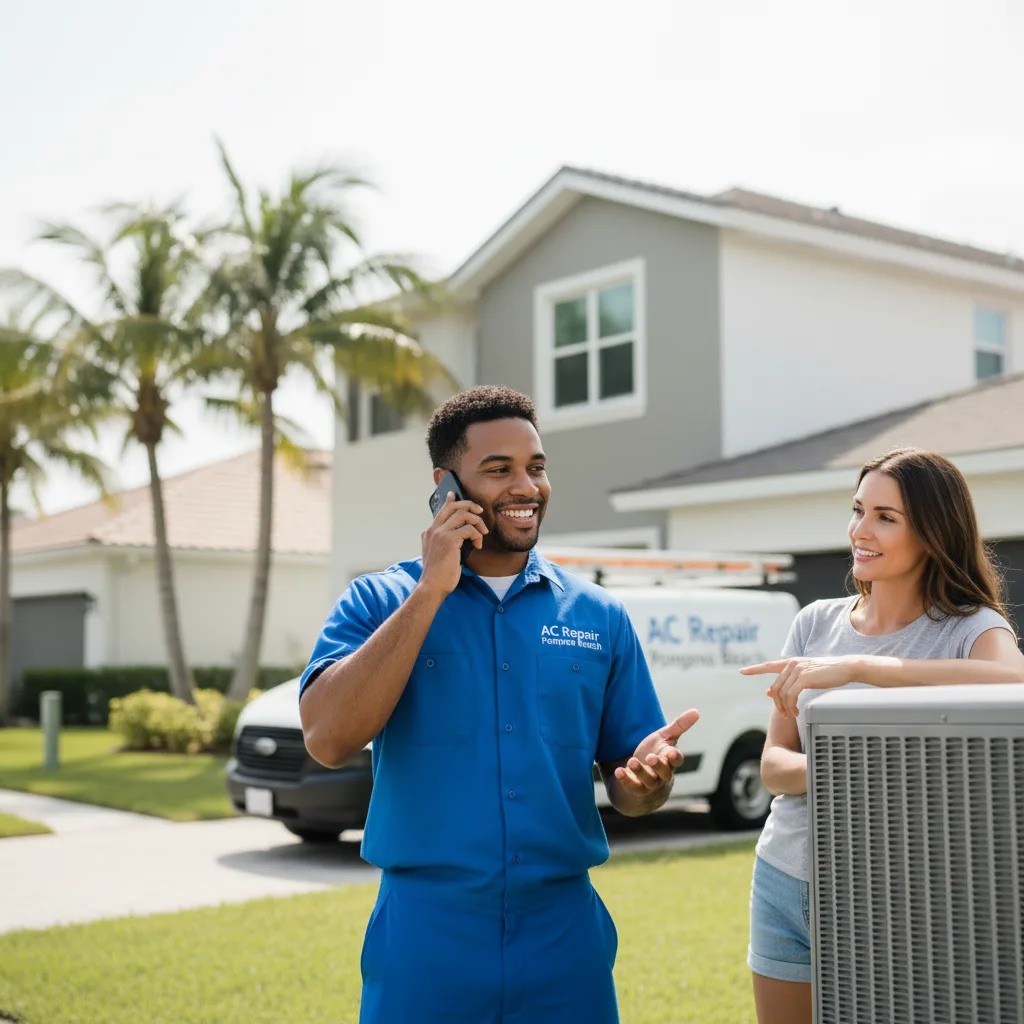 AC Repair Pompano Beach customer support in Ellettsville